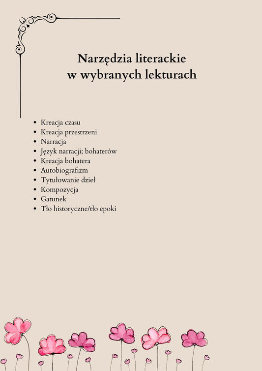 Pakiet teoria na 100% - matura rozszerzona