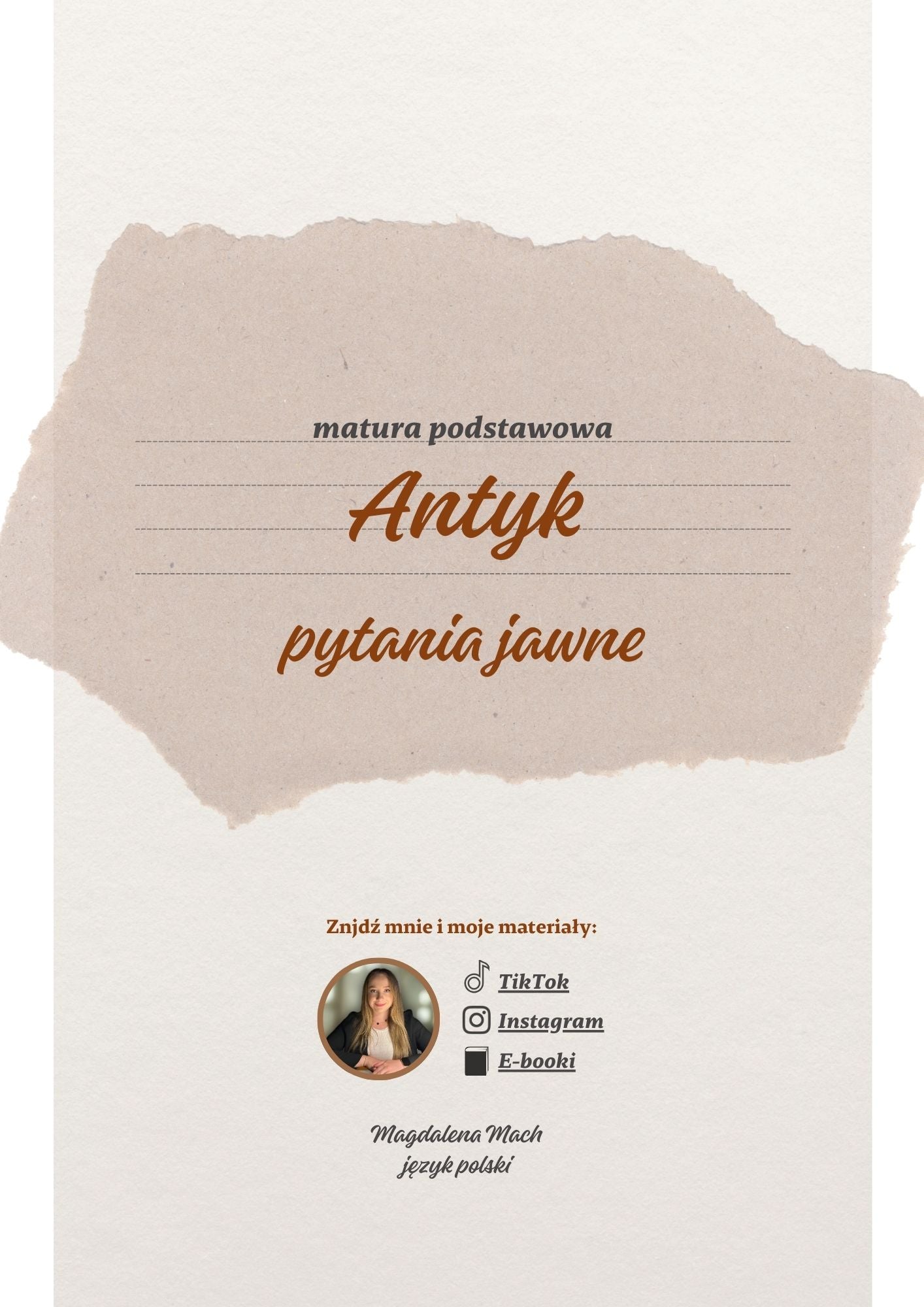 ANTYK - pytania jawne