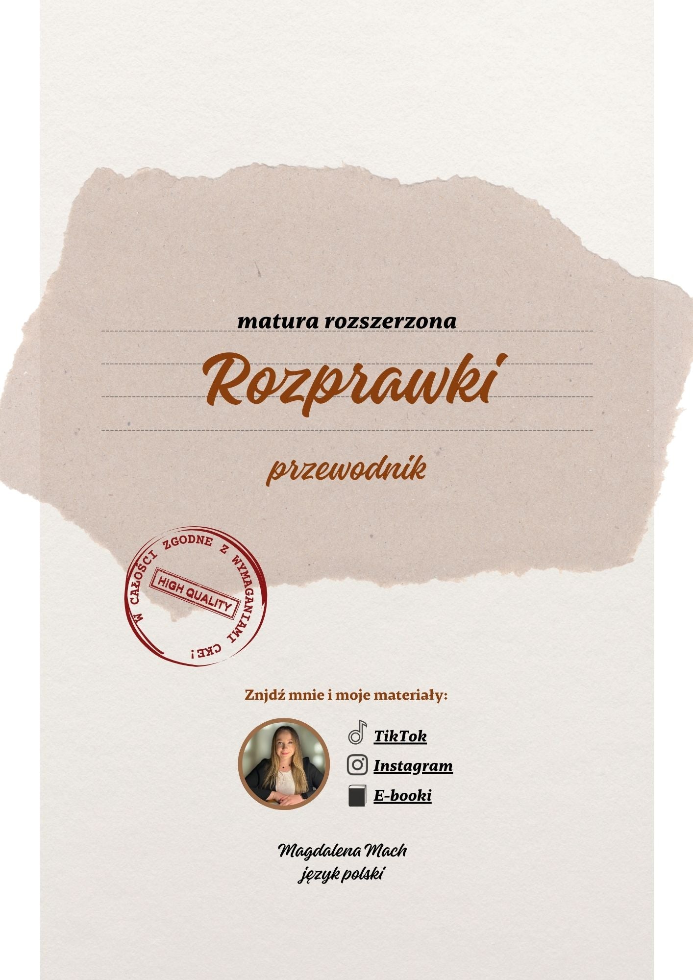 Rozprawka na poziomie rozszerzonym