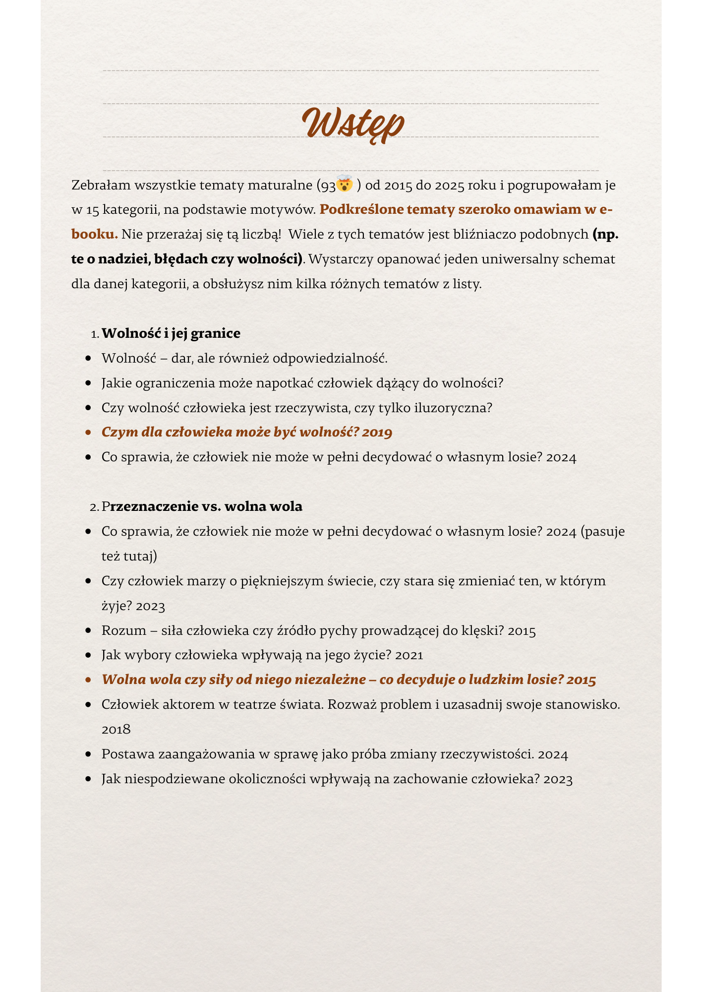 Rozprawki - przewodnik