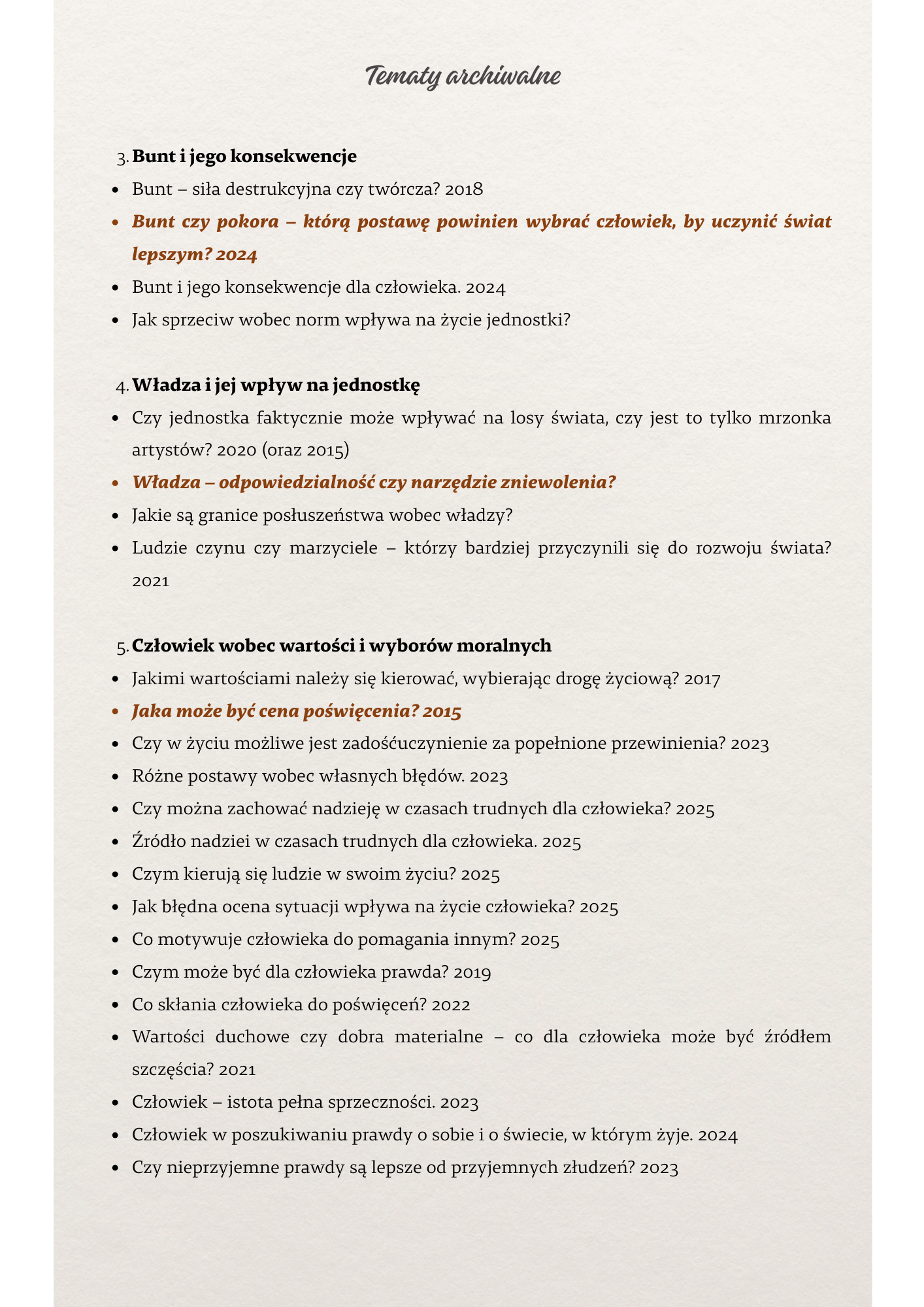 Rozprawki - przewodnik