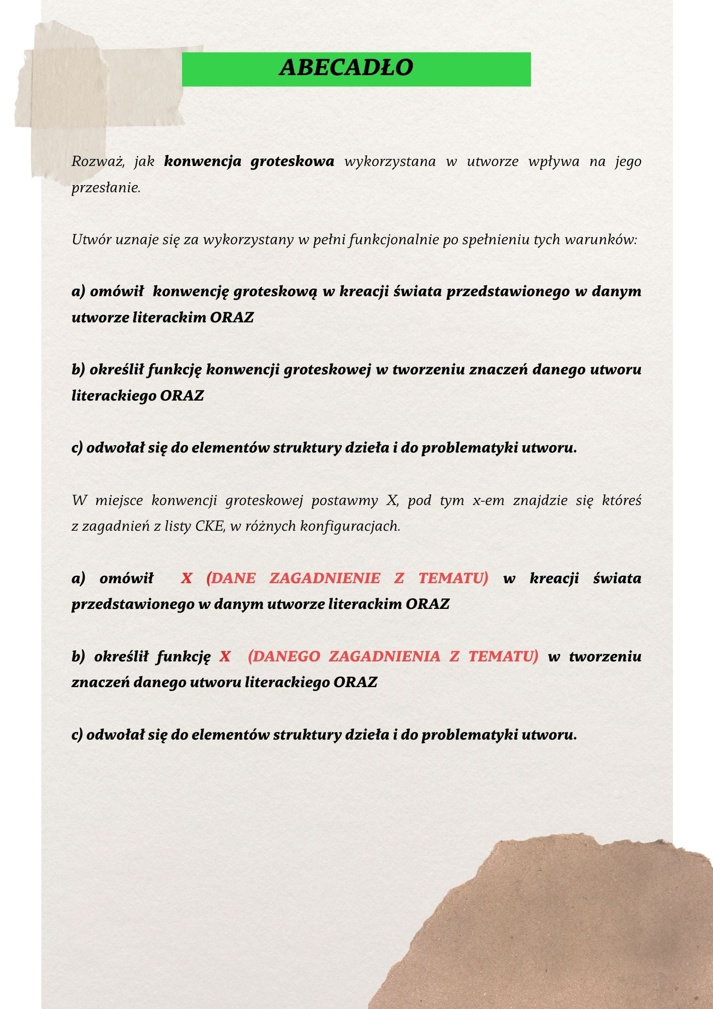 Rozprawka na poziomie rozszerzonym