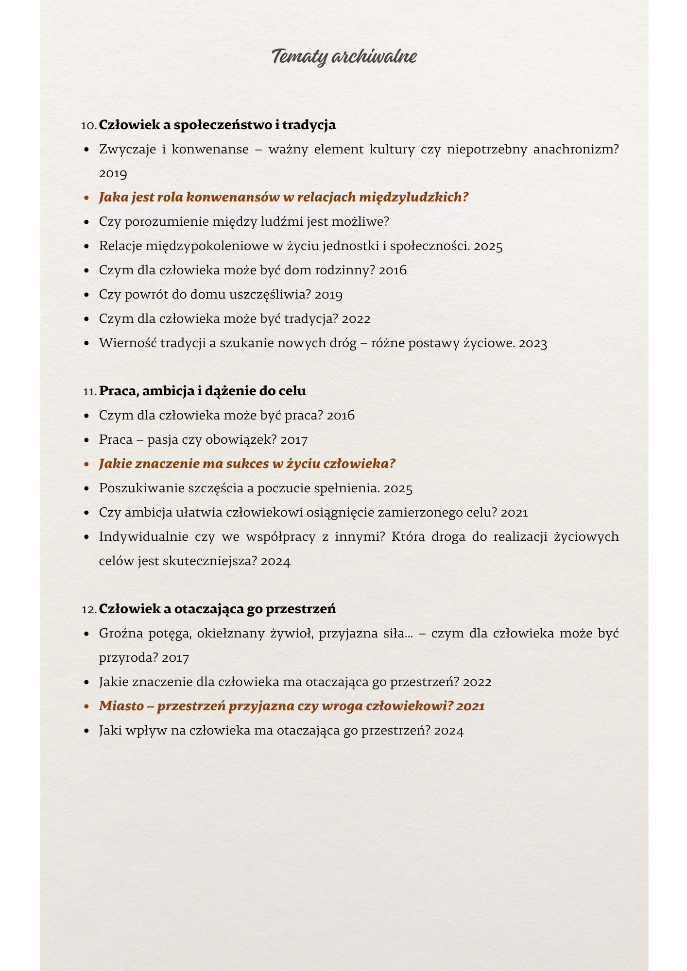 Rozprawki - przewodnik