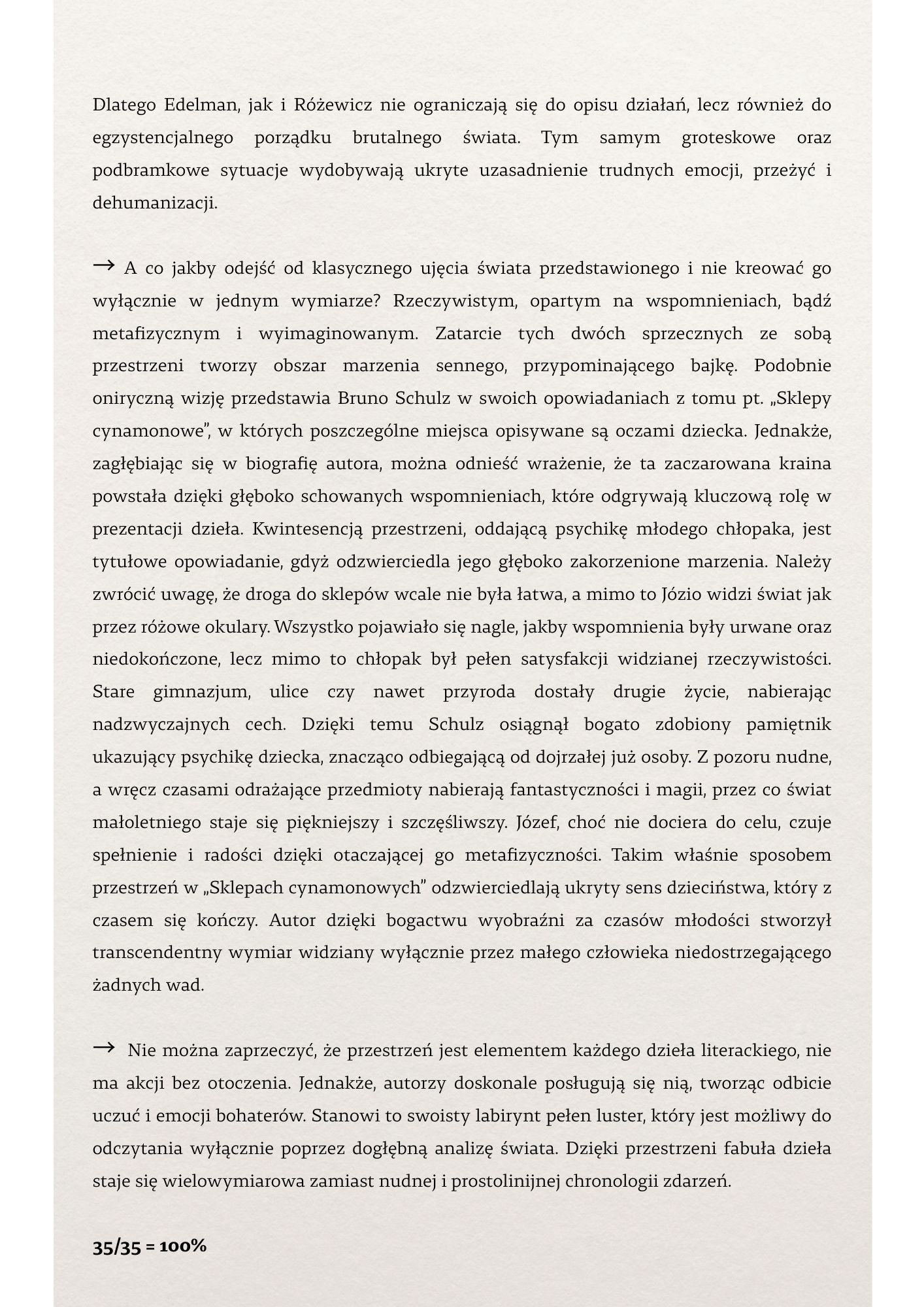 Rozprawka na poziomie rozszerzonym