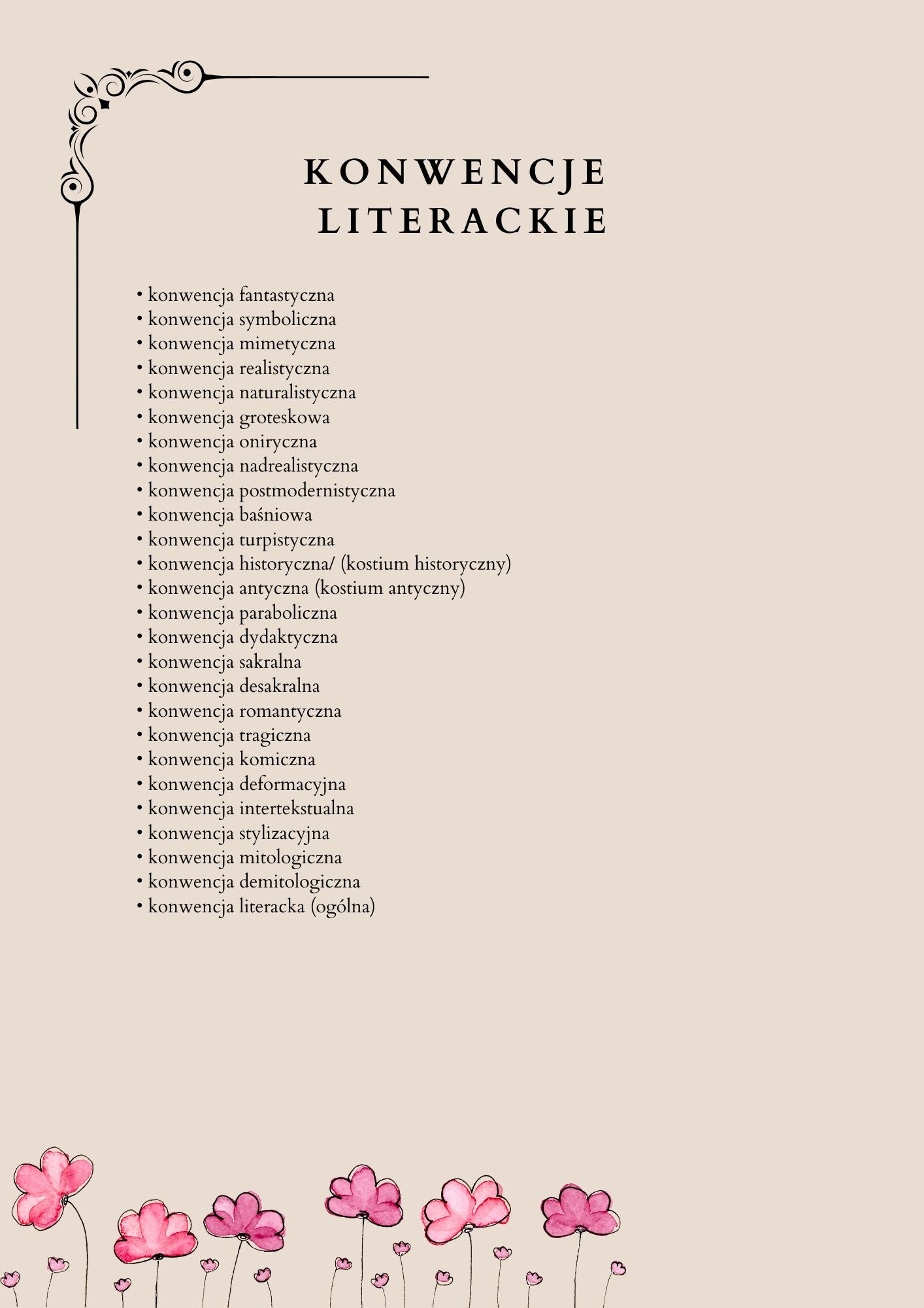 KOMPENDIUM - język polski; matura PR 2026