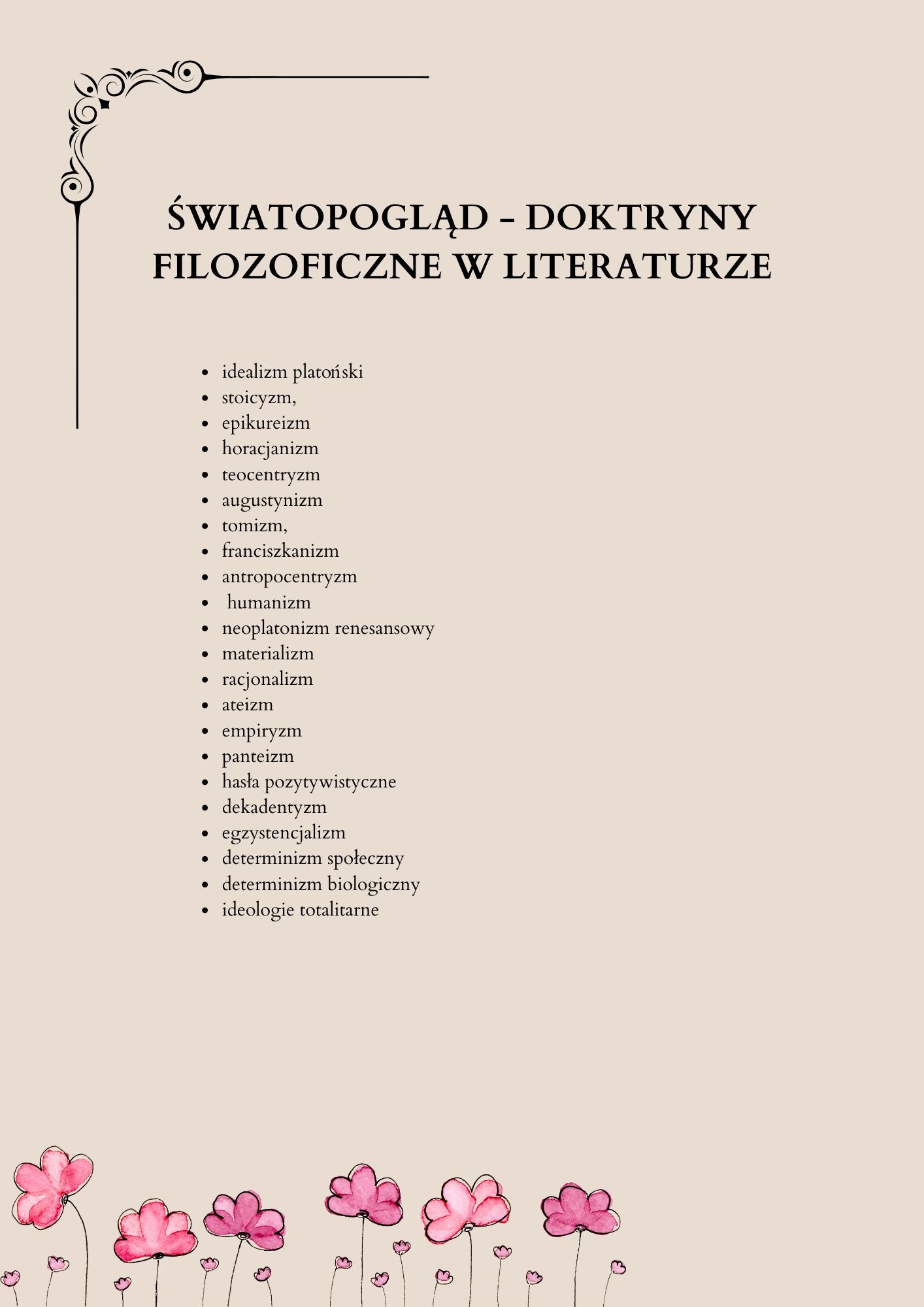 KOMPENDIUM - język polski; matura PR 2026